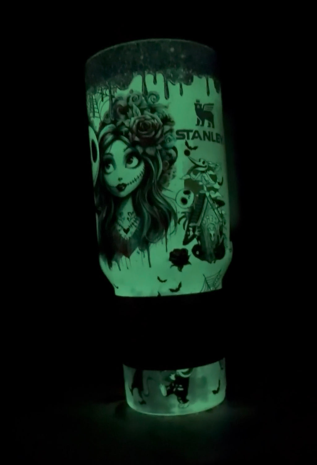 Jack and Sally Dupe Stanley (Glow In The Dark)