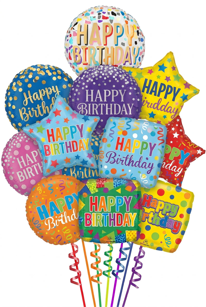Happy Birthday Balloons