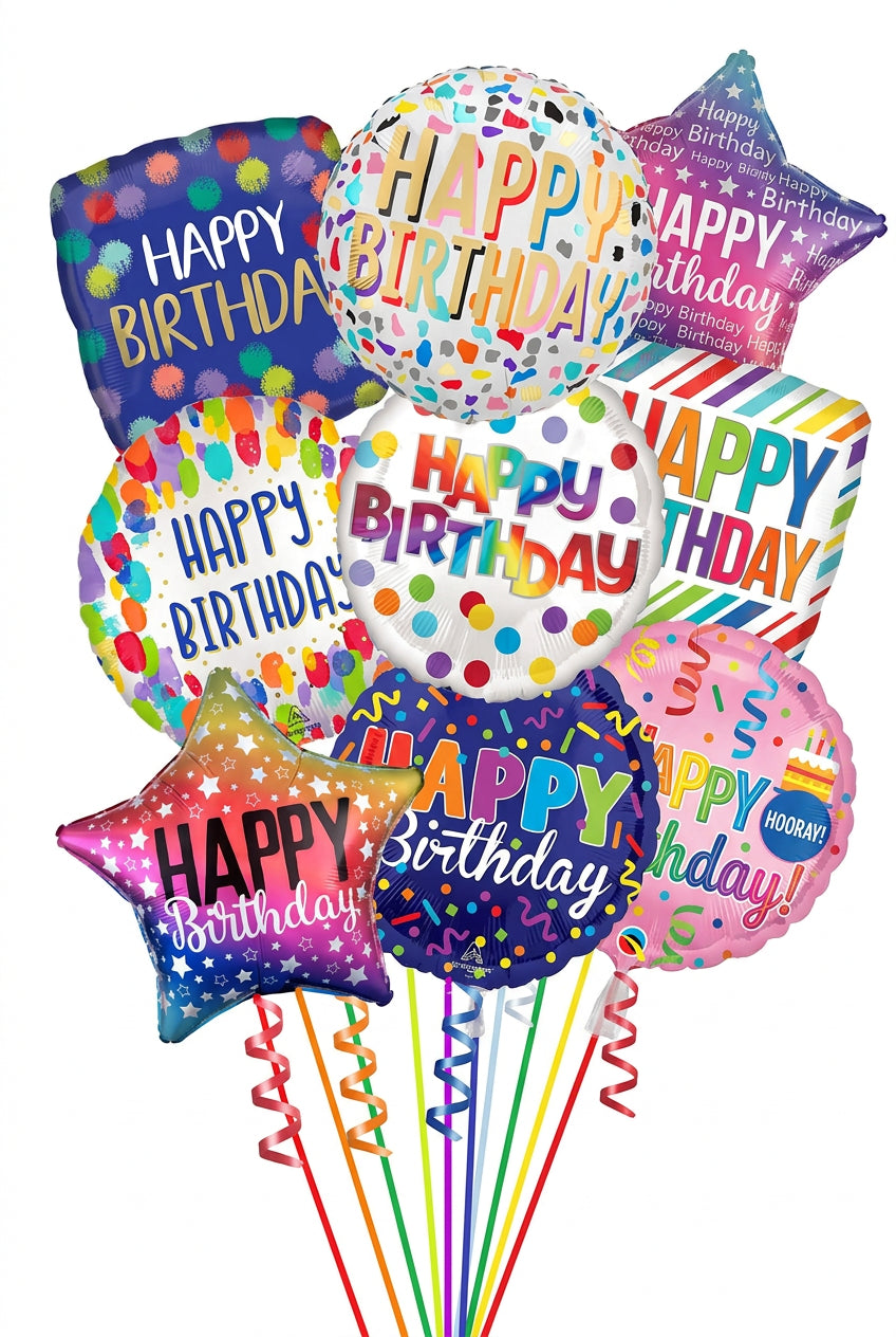 Happy Birthday Balloons